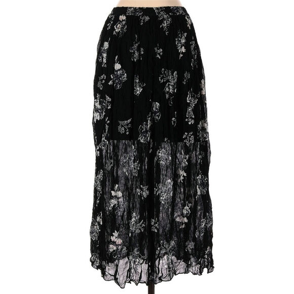 Free People Lydia Printed Floral Skirt - Picture 1 of 6